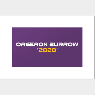 Orgeron Burrow Posters and Art